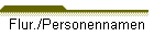 Flur./Personennamen